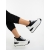 Pantofi sport dama negri cu alb din piele naturala Shazera, 4 - Kalapod.net