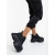 Pantofi sport dama negri din piele ecologica Trevedia, 3 - Kalapod.net