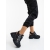 Pantofi sport dama negri din piele ecologica Rugara, 3 - Kalapod.net
