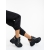 Pantofi sport dama negri din piele ecologica Rugara - Kalapod.net