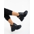 Pantofi sport dama negri din piele ecologica Rugara, 4 - Kalapod.net