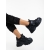 Pantofi sport dama negri din piele ecologica Luxera, 4 - Kalapod.net
