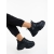 Pantofi sport dama negri din piele ecologica Gazia, 4 - Kalapod.net