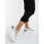 Pantofi sport dama albi din piele ecologica Amenka, 2 - Kalapod.net
