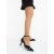 Pantofi dama cu toc negri din material textil Garama, 2 - Kalapod.net