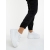 Pantofi sport dama albi din piele ecologica Medona - Kalapod.net