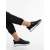 Pantofi sport dama negri cu alb din piele naturala Sofina, 4 - Kalapod.net