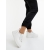 Pantofi sport dama albi din piele naturala Lovana, 3 - Kalapod.net