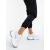 Pantofi sport dama albi din piele ecologica Dekora, 3 - Kalapod.net