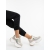 Pantofi sport dama bej cu auriu din material textil Lavumi - Kalapod.net