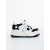 Pantofi sport dama albi cu negru  din piele ecologica si material textil Melea, 5 - Kalapod.net