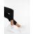 Pantofi sport dama albi din piele ecologica si material textil Melea, 3 - Kalapod.net