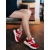 Pantofi sport dama rosii din material textil Zensor - Kalapod.net