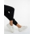 Pantofi sport dama albi din piele naturala Parzana, 3 - Kalapod.net