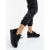 Pantofi sport dama negri din piele ecologica si material textil Selestia, 2 - Kalapod.net