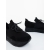 Pantofi sport dama negri din piele ecologica si material textil Selestia, 6 - Kalapod.net