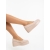 Pantofi dama cu platforma bej din material textil Lunula, 4 - Kalapod.net