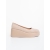 Pantofi dama cu platforma bej din material textil Lunula, 5 - Kalapod.net