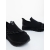 Pantofi sport dama negri din piele ecologica si material textil Osetia, 6 - Kalapod.net