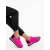 Pantofi sport dama roz din piele ecologica si material textil Osetia, 3 - Kalapod.net
