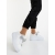 Pantofi sport dama albi din piele ecologica Vozea, 2 - Kalapod.net