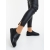 Pantofi casual dama negri din piele ecologica Maeria, 4 - Kalapod.net