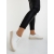 Pantofi casual dama albi din piele ecologica Maeria, 3 - Kalapod.net