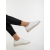Pantofi casual dama albi din piele ecologica Maeria, 4 - Kalapod.net