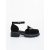 Pantofi casual dama negri din material textil Mereya, 5 - Kalapod.net
