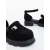 Pantofi casual dama negri din material textil Mereya, 6 - Kalapod.net