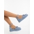 Pantofi casual dama albastri din material textil Farafa, 6 - Kalapod.net