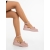 Pantofi casual dama roz din material textil Farafa - Kalapod.net