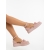 Pantofi casual dama roz din material textil Farafa, 4 - Kalapod.net