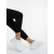 Pantofi sport dama albi din piele ecologica Alamara - Kalapod.net