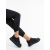 Pantofi sport dama negri din piele ecologica si material textil Monai, 2 - Kalapod.net