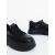 Pantofi sport dama negri din piele ecologica si material textil Monai, 6 - Kalapod.net