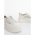 Pantofi sport dama albi din piele ecologica si material textil Monai, 6 - Kalapod.net