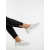 Pantofi casual dama albi din piele ecologica Laviara, 4 - Kalapod.net