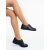 Pantofi casual dama negri din piele ecologica Malayna - Kalapod.net
