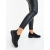 Pantofi sport dama negri  din material textil Cardia - Kalapod.net