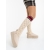 Cizme dama bej din material textil Talora, 6 - Kalapod.net