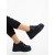 Pantofi sport dama negri din piele ecologica Mandalia, 4 - Kalapod.net
