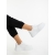 Pantofi sport dama albi din piele ecologica Saeta, 4 - Kalapod.net