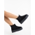 Cizme dama negre din material textil Jupiter, 4 - Kalapod.net