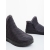 Ghete dama gri  din material textil Atala, 6 - Kalapod.net