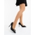 Pantofi dama cu toc negri din material textil Severa, 2 - Kalapod.net