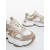 Pantofi sport dama bej din piele ecologica si material textil Nuzia, 6 - Kalapod.net