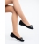 Balerini dama negri din material textil Relia, 4 - Kalapod.net