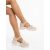 Pantofi casual dama bej din material textil Serenia, 3 - Kalapod.net
