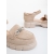 Pantofi casual dama bej din material textil Serenia, 6 - Kalapod.net